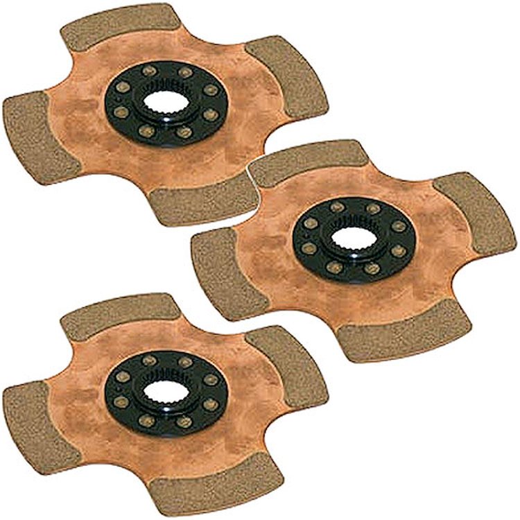 7.25 Series Replacement Clutch Discs 1-1/16" x 10 Spline