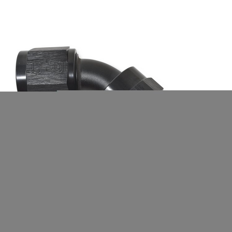 Full Flow Hose End 45-Degree (Swivel)