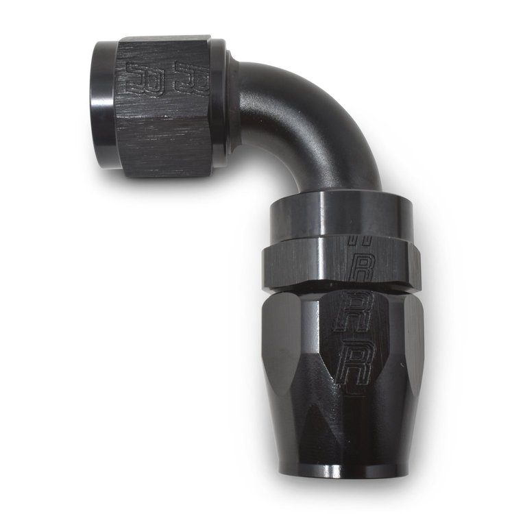 Full Flow Hose End 90-Degree [-4 AN, Swivel]