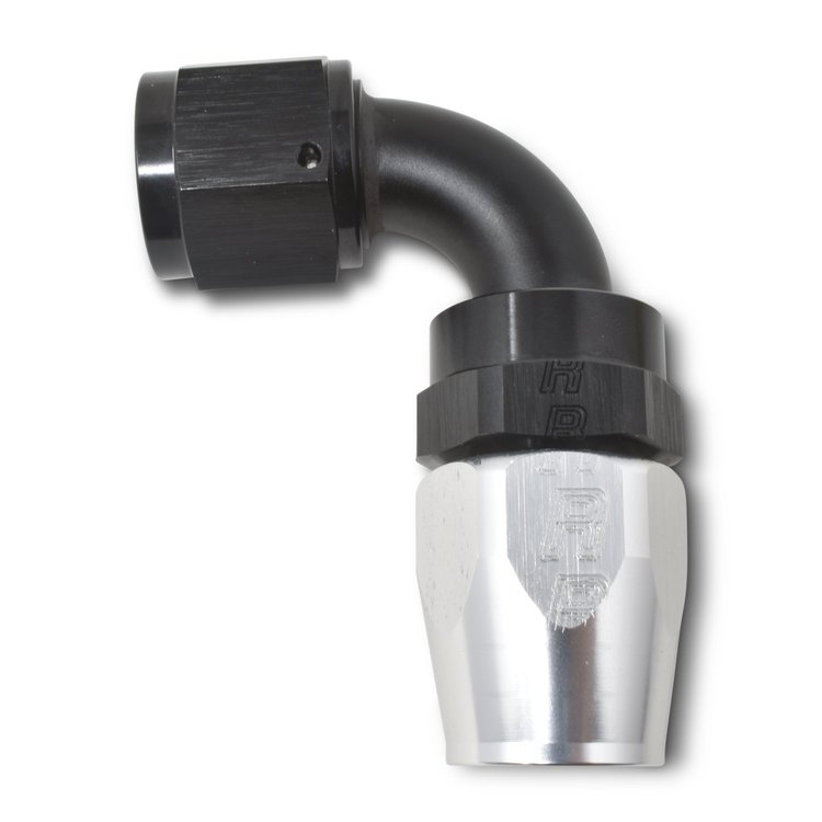 Full Flow Hose End 90-Degree (Swivel)