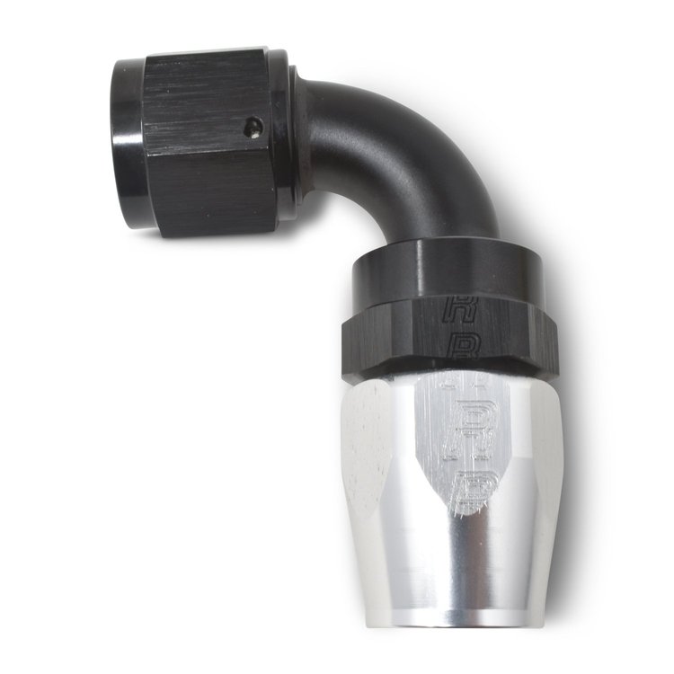 Full Flow Hose End 90-Degree (Swivel)