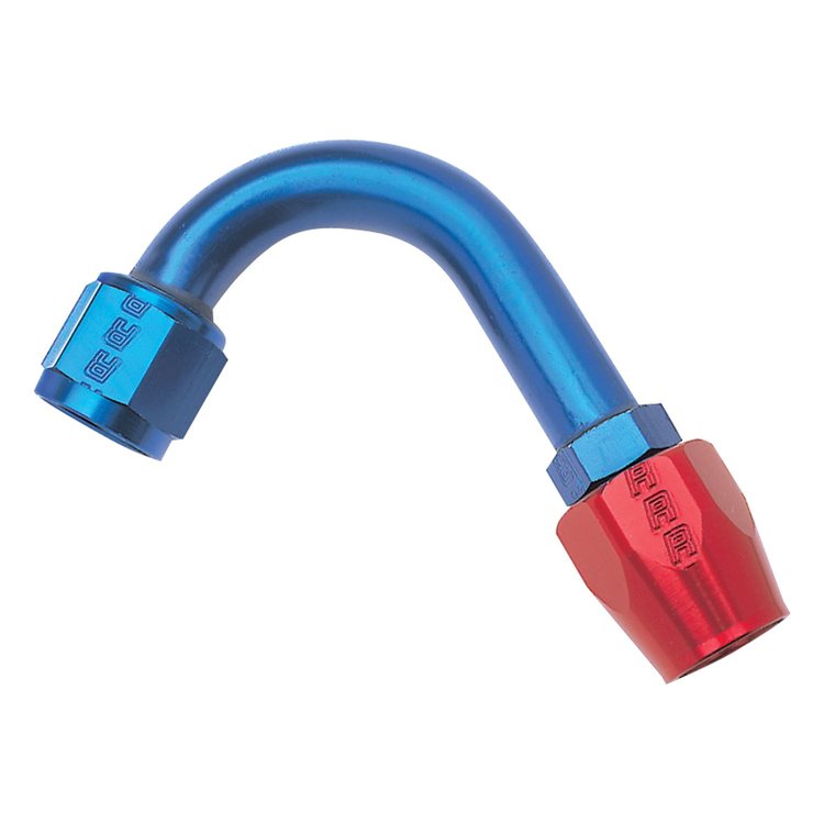 Full Flow Hose End 120-Degree (Non-Swivel)