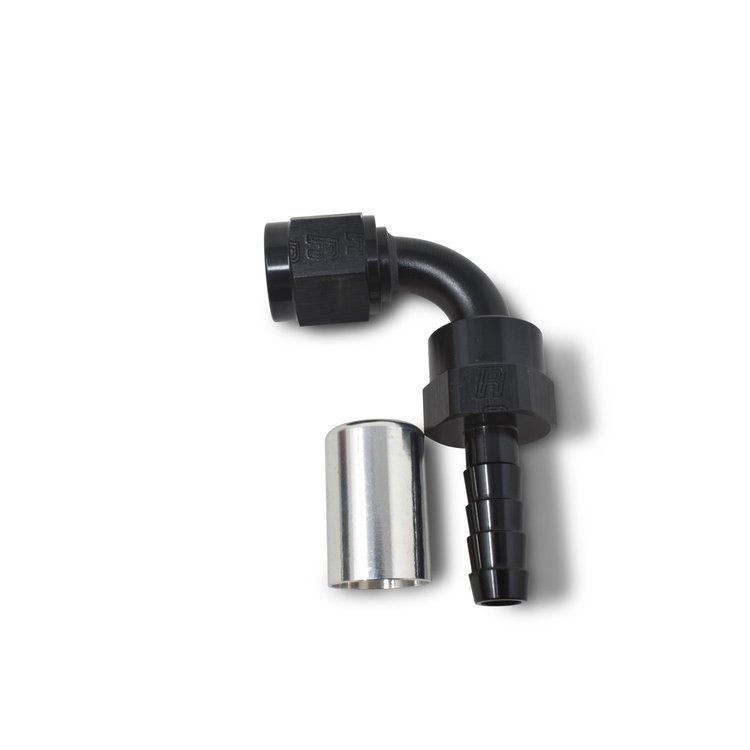 ProClassic Crimp-On Hose End 90-Degree