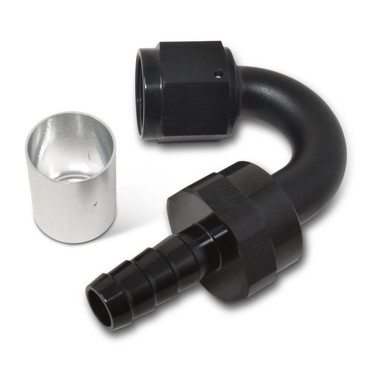 ProClassic Crimp-On Hose End 150-Degree Tight Radius