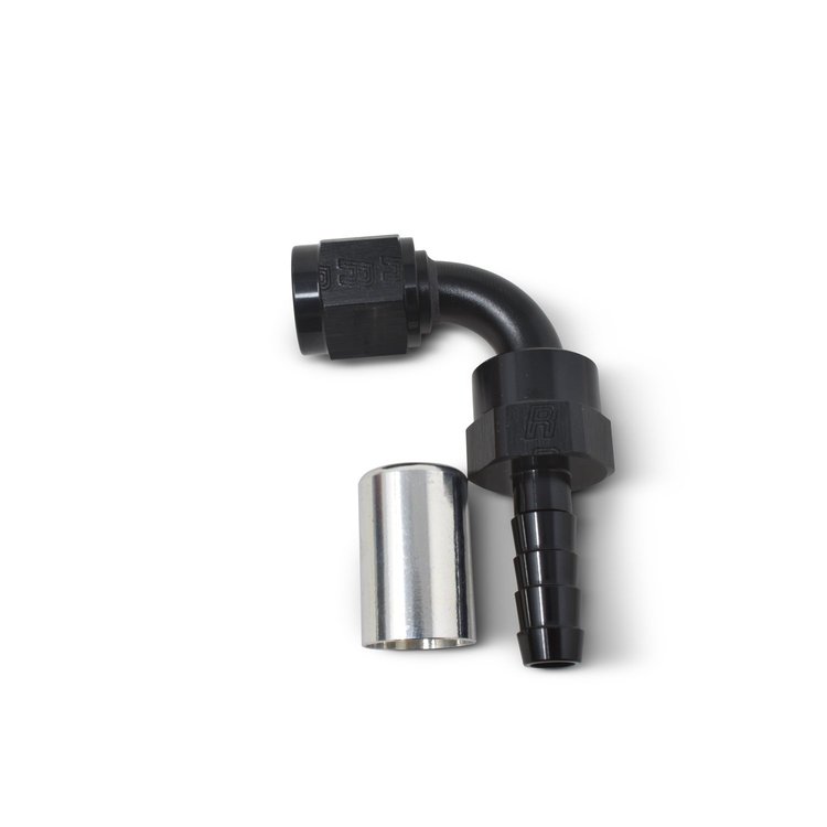 ProClassic Crimp-On Hose End 90-Degree