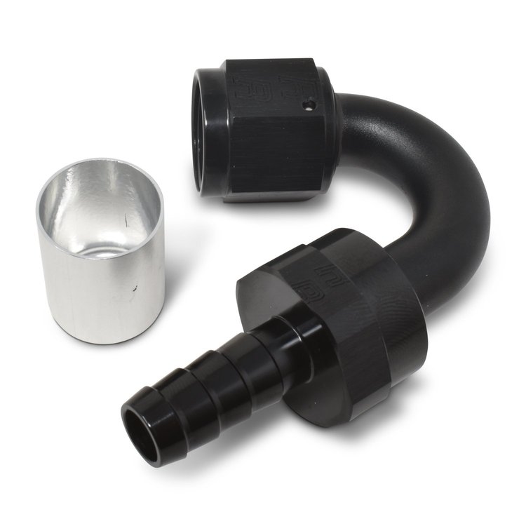 ProClassic Crimp-On Hose End 150-Degree Tight Radius