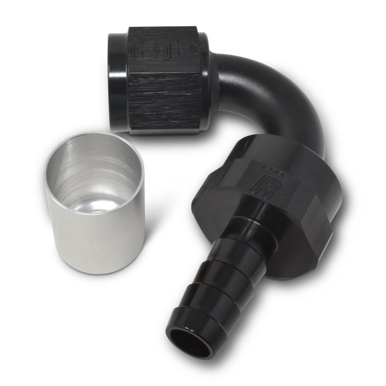 ProClassic Crimp-On Hose End 120-Degree Tight Radius