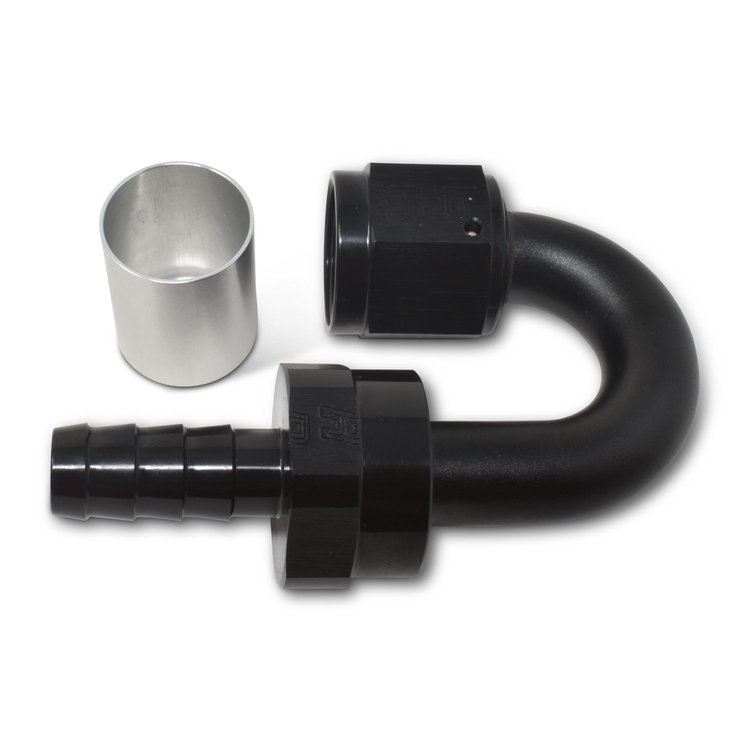 ProClassic Crimp-On Hose End 180-Degree Tight Radius