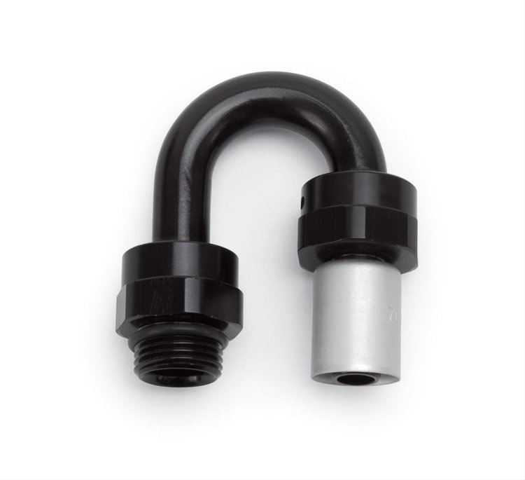 HOSE END CRIMP ON -8 PORT