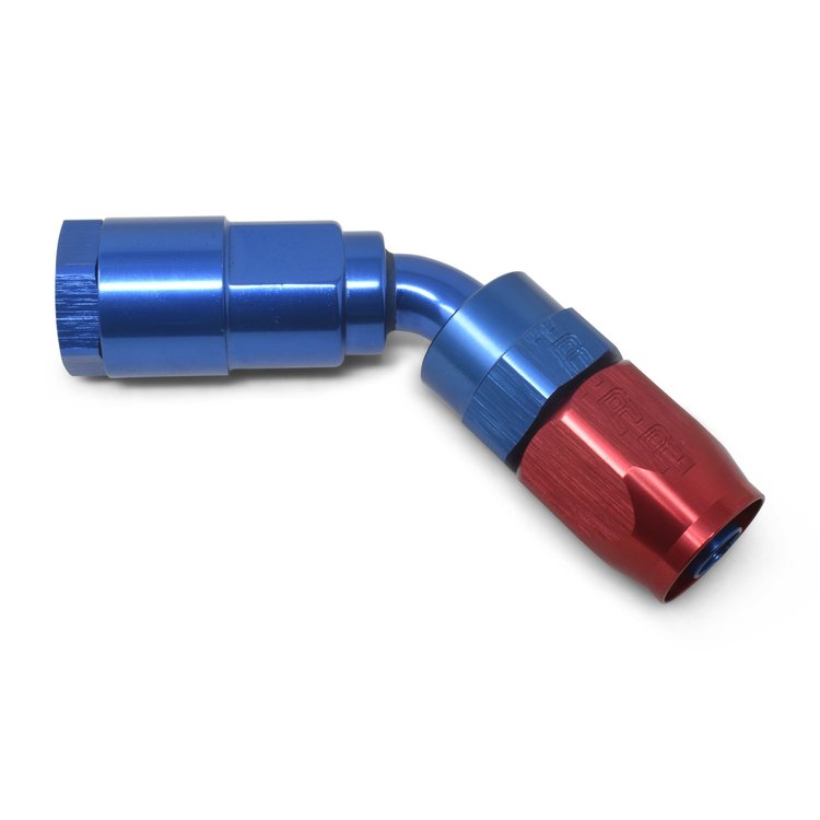 EFI SAE Female Quick-Connect Hose End Fitting 45-Degree