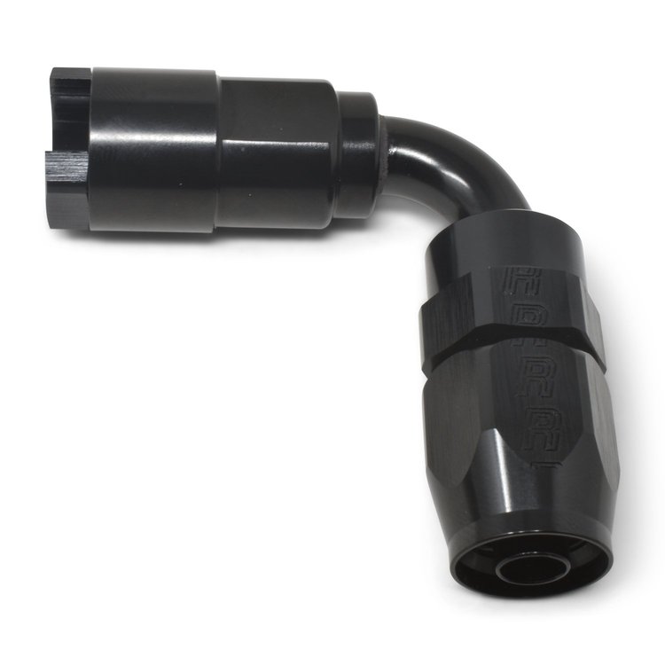 EFI SAE Female Quick-Connect Hose End Fitting 90-Degree