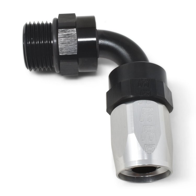 Full Flow Swivel Hose End 90-Degree