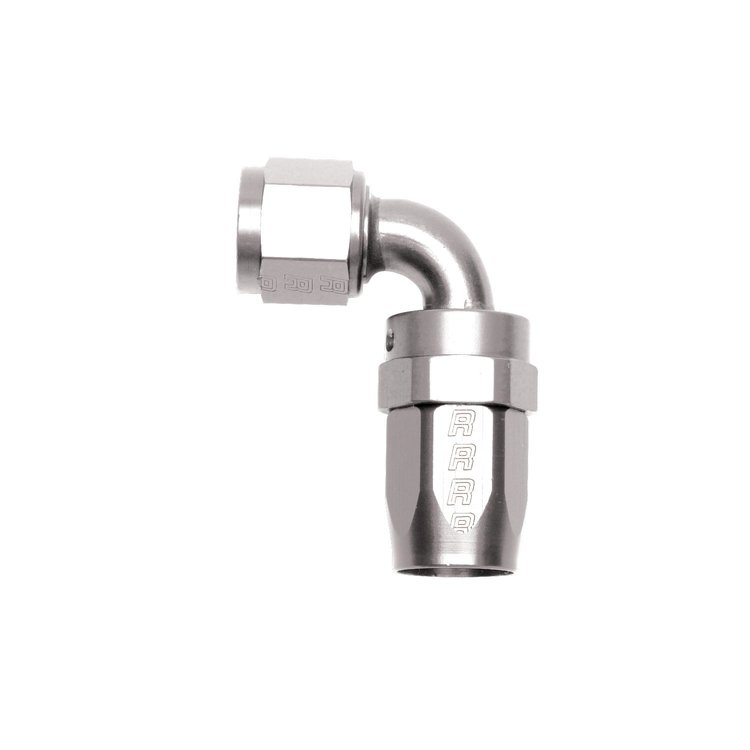 Full Flow Swivel Hose End 90-Degree
