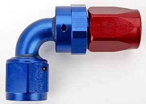 Full Flow Swivel Hose End 90-Degree