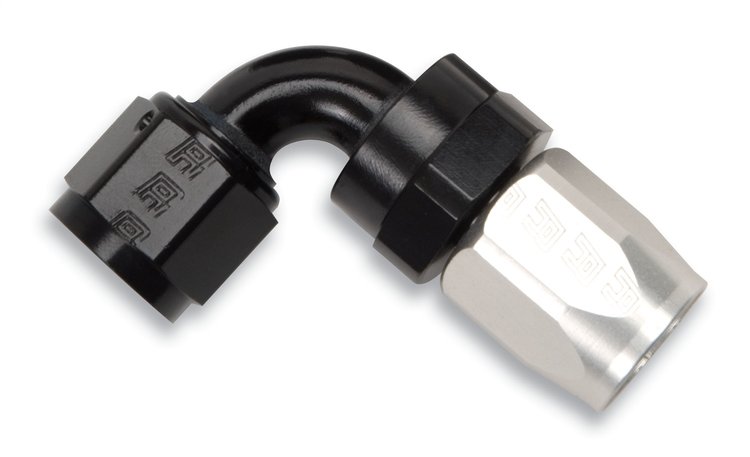 Full Flow Swivel Hose End 90-Degree