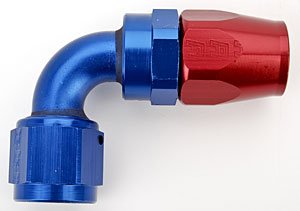 Full Flow Swivel Hose End 90-Degree