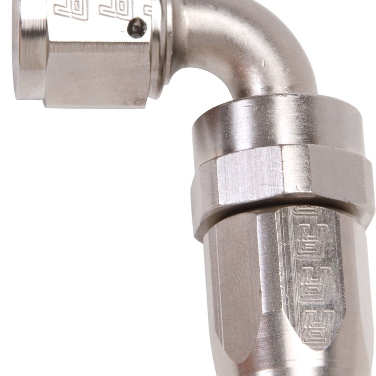 Full Flow Swivel Hose End 90-Degree