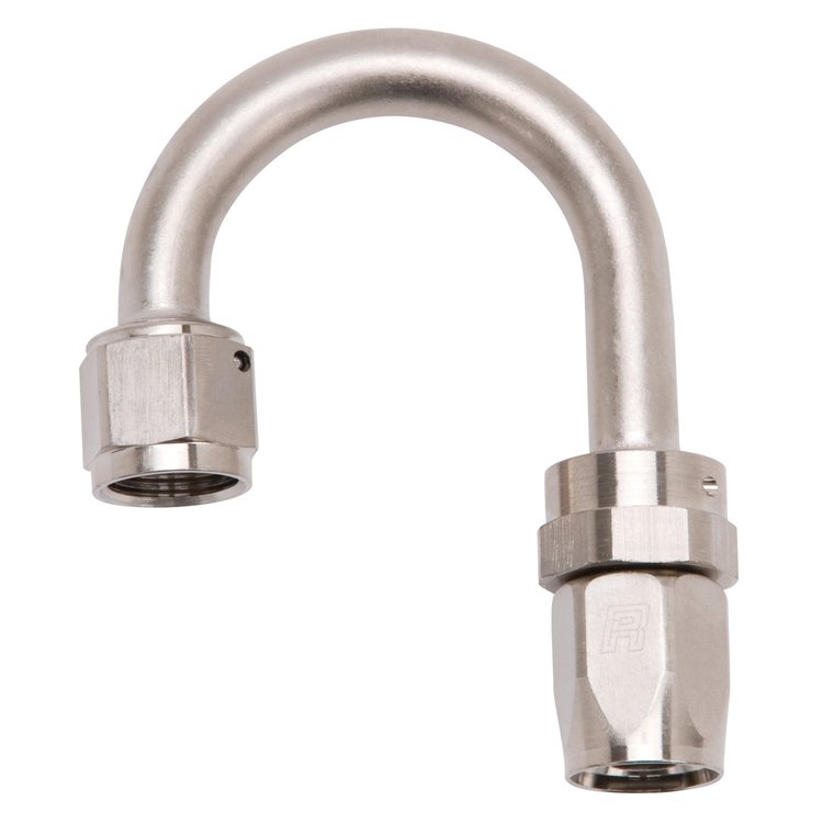 Full Flow Swivel Hose End 180-Degree