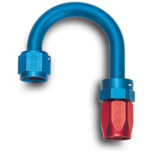 Anodized 180° -16AN Swivel Fitting Standard radius: 1-1/2"