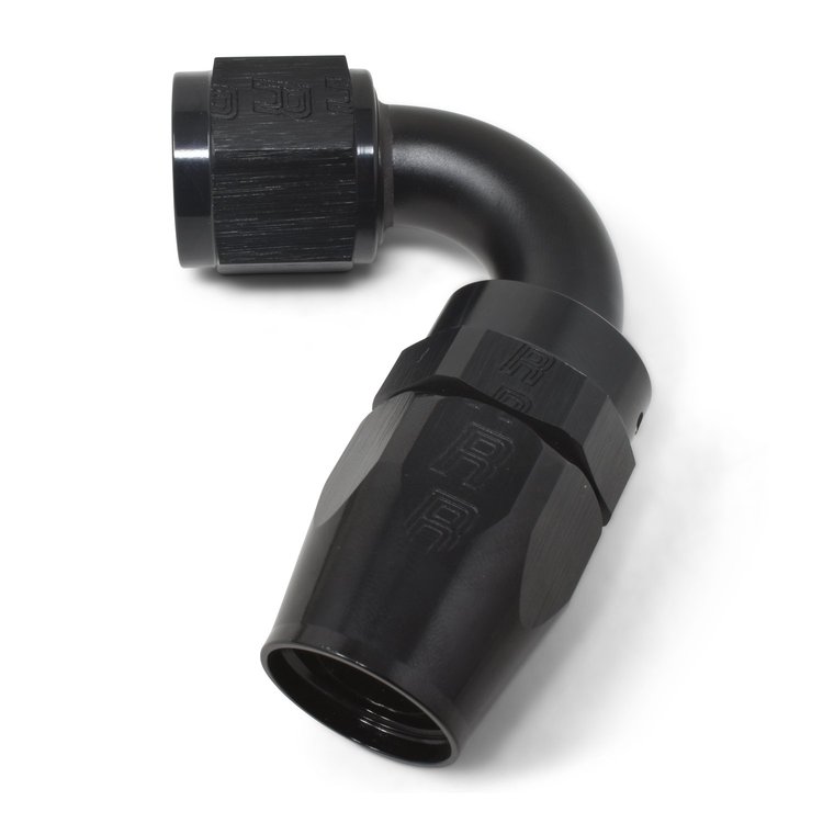 Full Flow Swivel Hose End 120-Degree [18 AN, Swivel]
