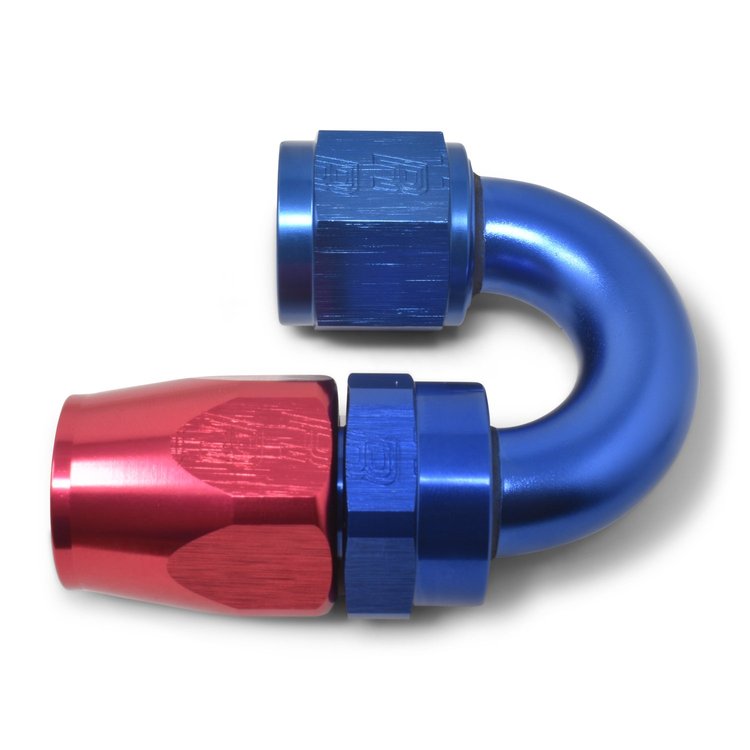 Full Flow Swivel Hose End 180-Degree