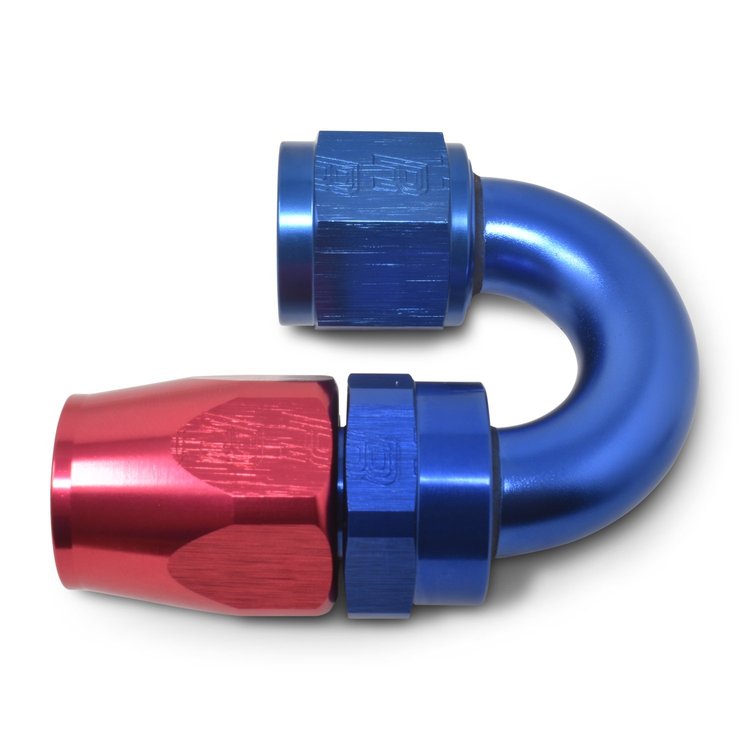 Full Flow Swivel Hose End 180-Degree