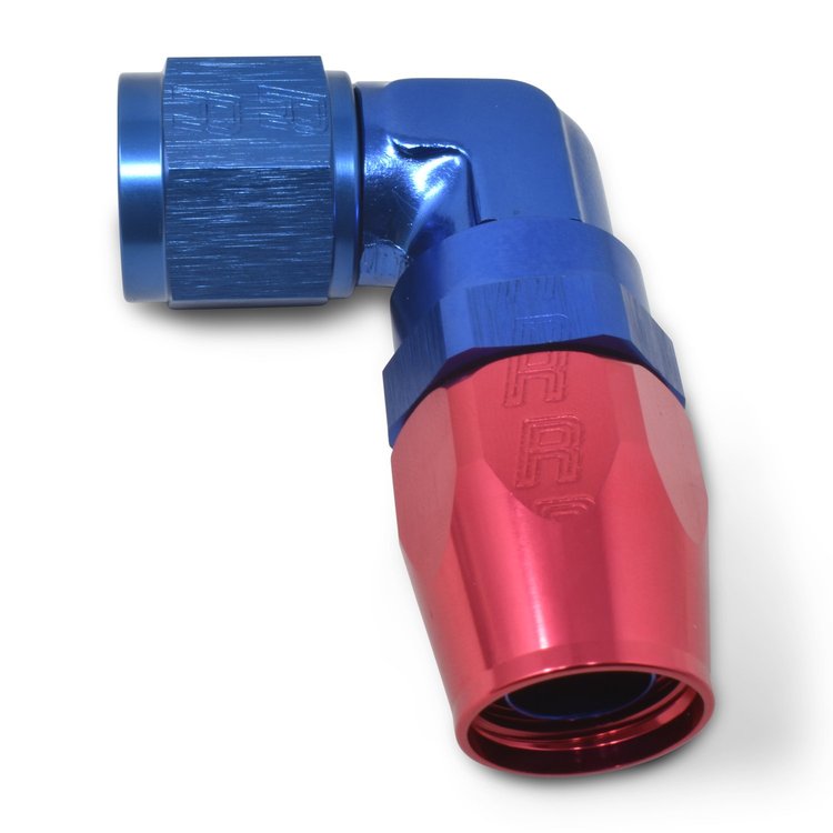 Full Flow Forged Swivel Hose End 90-Degree