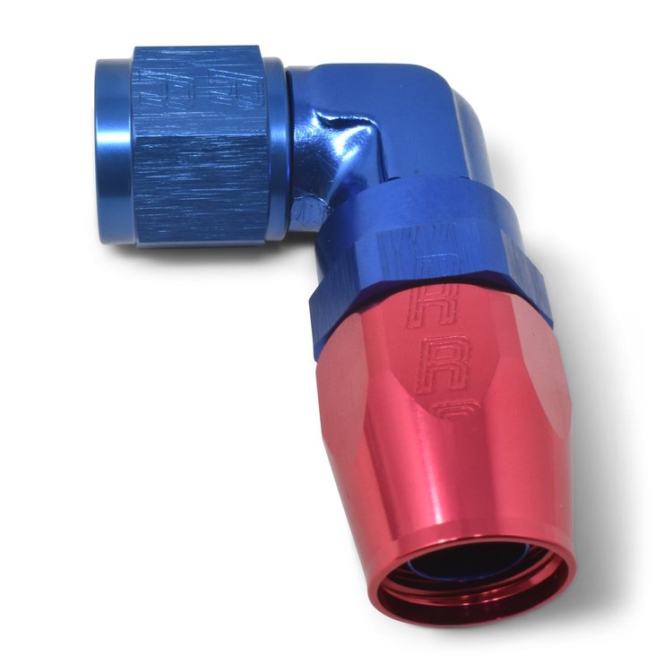 Full Flow Forged Swivel Hose End 90-Degree