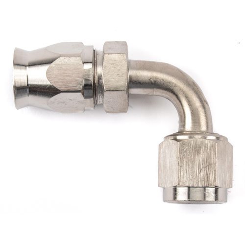 PowerFlex Steel Hose End 90-Degree