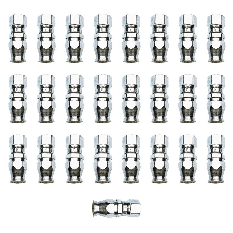PowerFlex Steel Hose End Straight