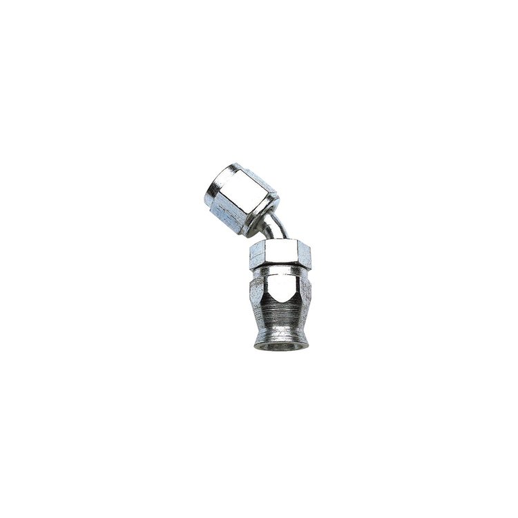 PowerFlex Steel Hose End 45-Degree
