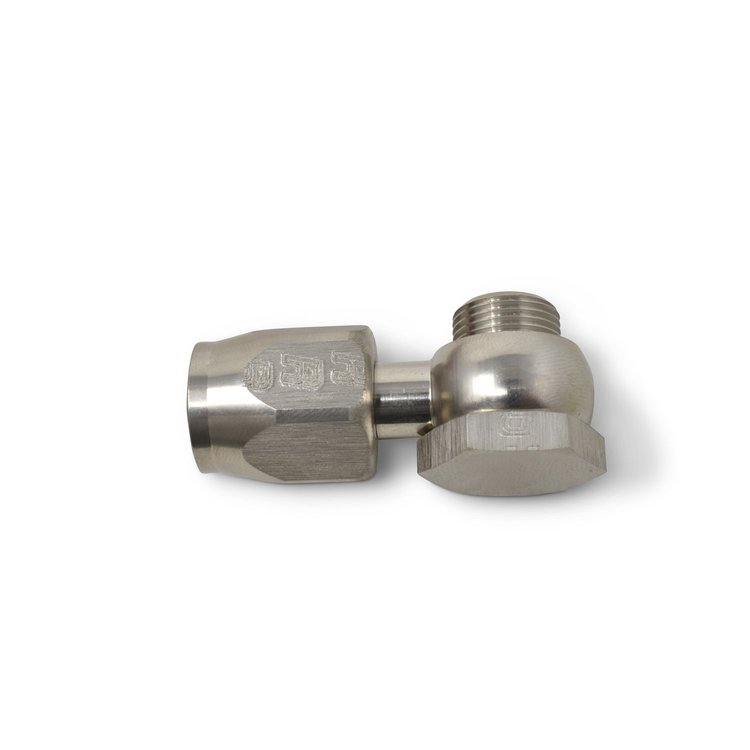 Banjo Carb Fuel Inlet Hose End Fitting -06 AN Hose