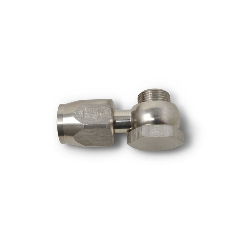 Banjo Carb Fuel Inlet Hose End Fitting -06 AN Hose