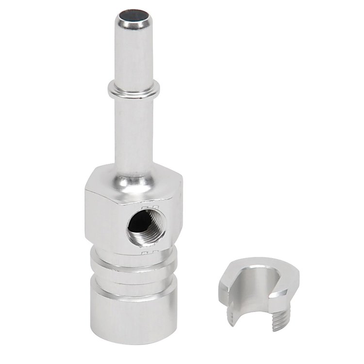 Specialty SAE Quick-Connect EFI Adapter Fittings 3/8" (Hard Tube) SAE Quick-Disconnect Male