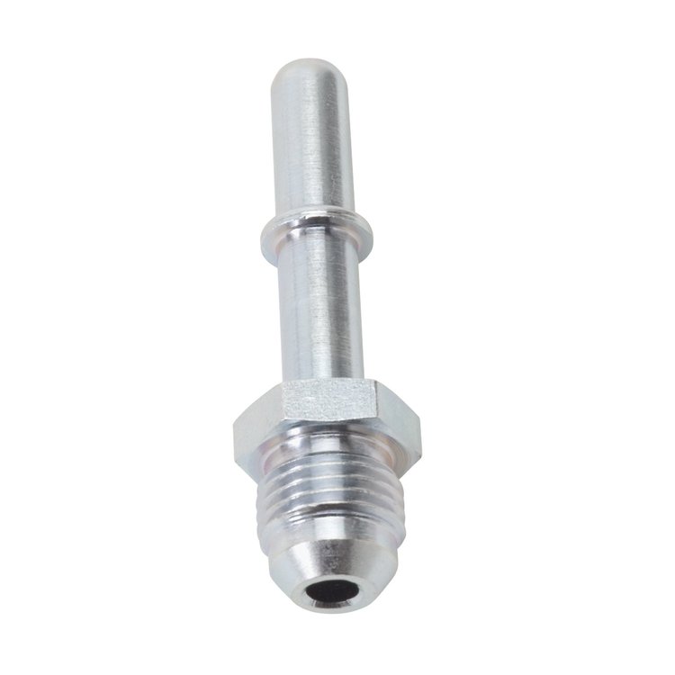 Specialty SAE Quick-Connect EFI Adapter Fittings 3/8" (Hard Tube) SAE Quick-Disconnect Male