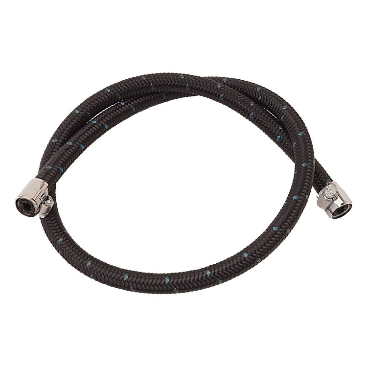 Fuel Pump to Carb Hose Kit 3-feet -06 AN (3/8" I.D.) ProFlex Hose with Red Tube Seal Hose Ends
