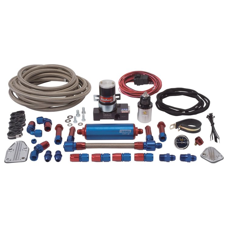 Complete Fuel System Kit Holley 4150/Demon Carb