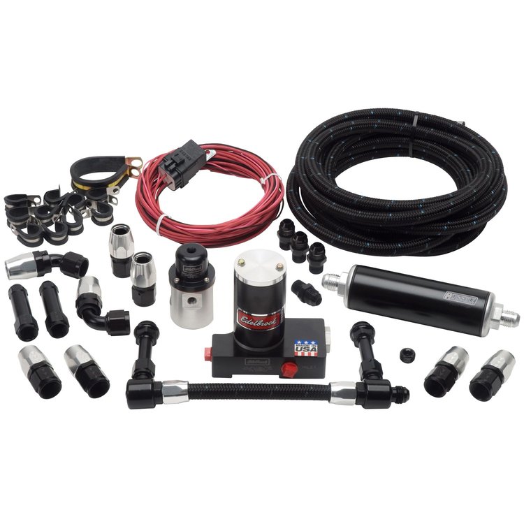 Complete Fuel System Kit Holley 4150/Demon Carb