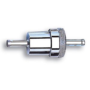 Chrome Street Performance Fuel Filter In/Out: 1/4"