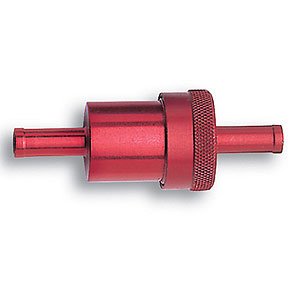 Red Street Performance Fuel Filter In/Out: 1/4"