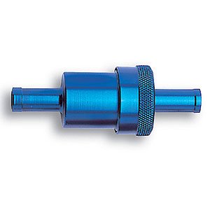 Blue Street Performance Fuel Filter In/Out: 1/4"