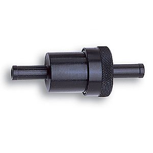 Black Street Performance Fuel Filter In/Out: 1/4"