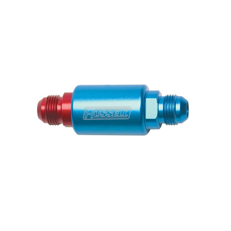 Competition Fuel Filter -08 AN Male Inlet/Outlet