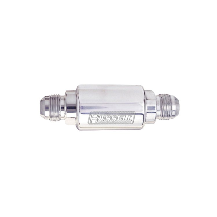 Competition Fuel Filter -08 AN Male Inlet/Outlet