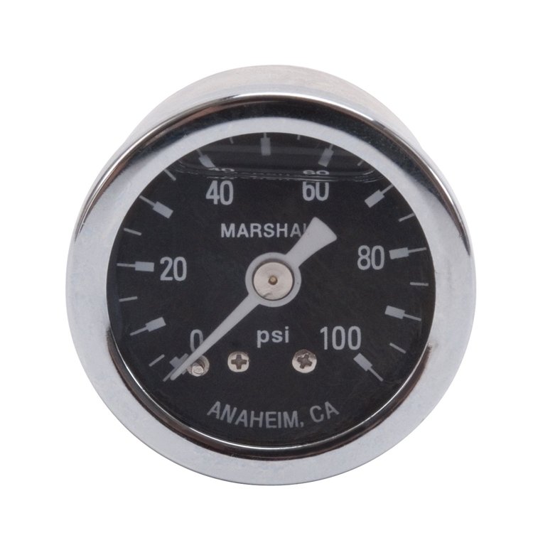 Fuel Pressure Gauge Liquid-Filled