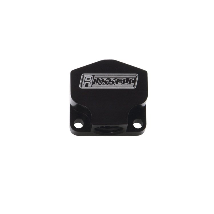 Billet Aluminum Y-Block -10 AN Female Single Inlet