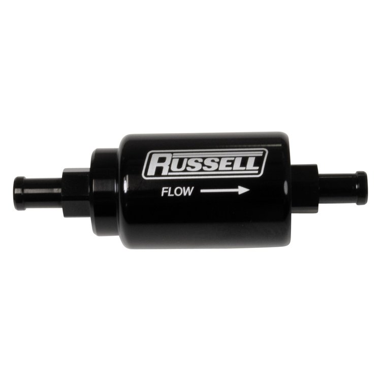5/16 in Male to 5/16 in Male Barbed Fuel Check Valve [Black Anodized] 650623