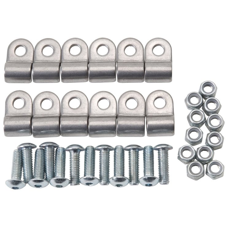 Brake Line Clamps Stainless Steel