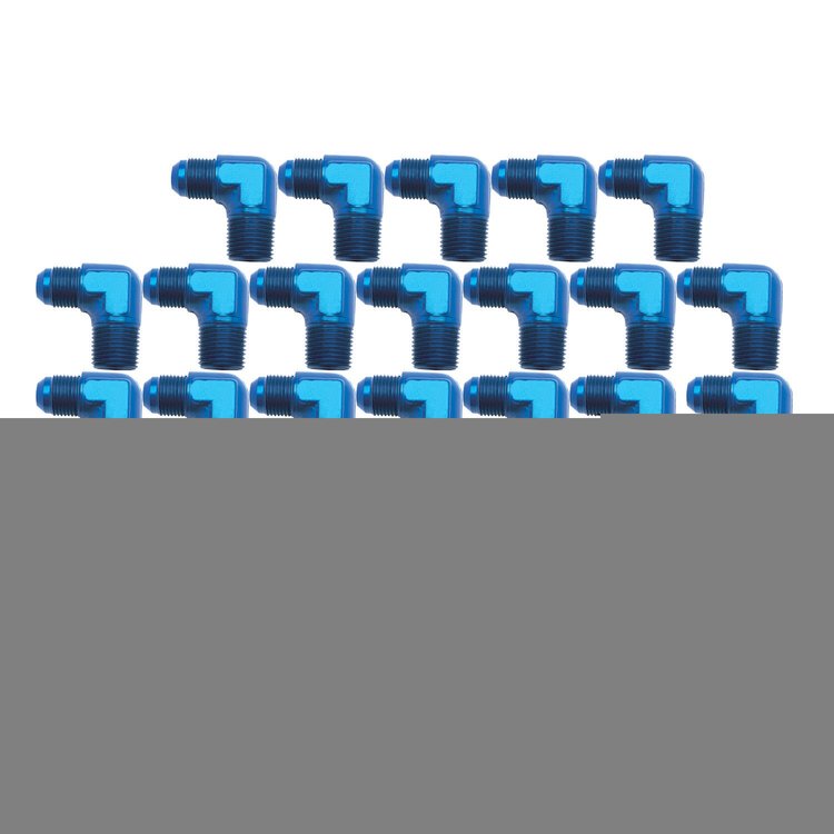 AN to NPT Adapter Fitting 90-Degree