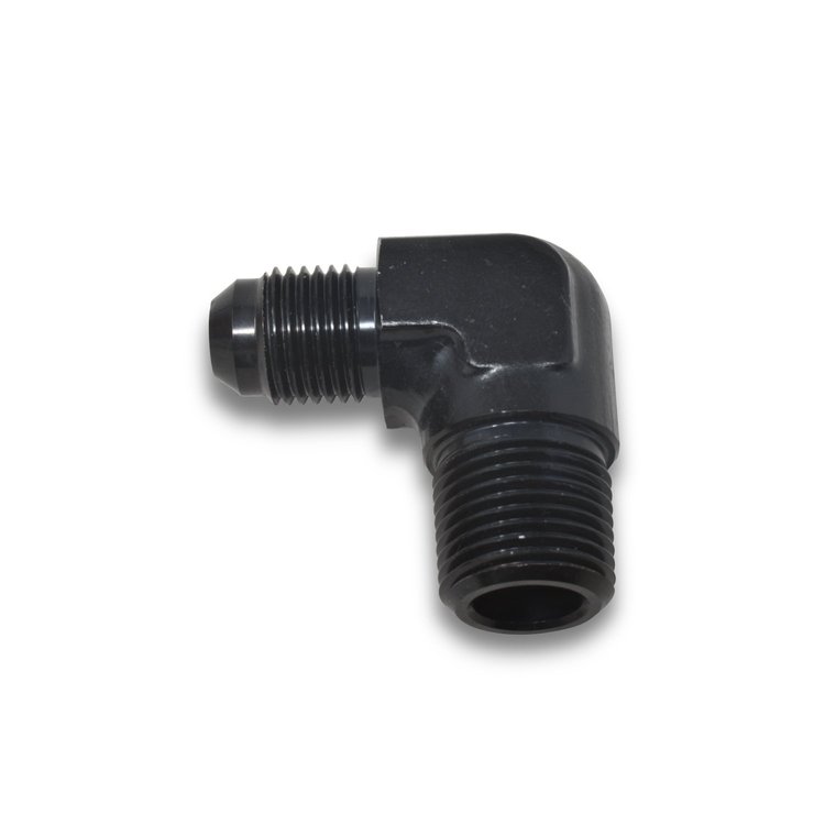 AN to NPT Adapter Fitting 90-Degree